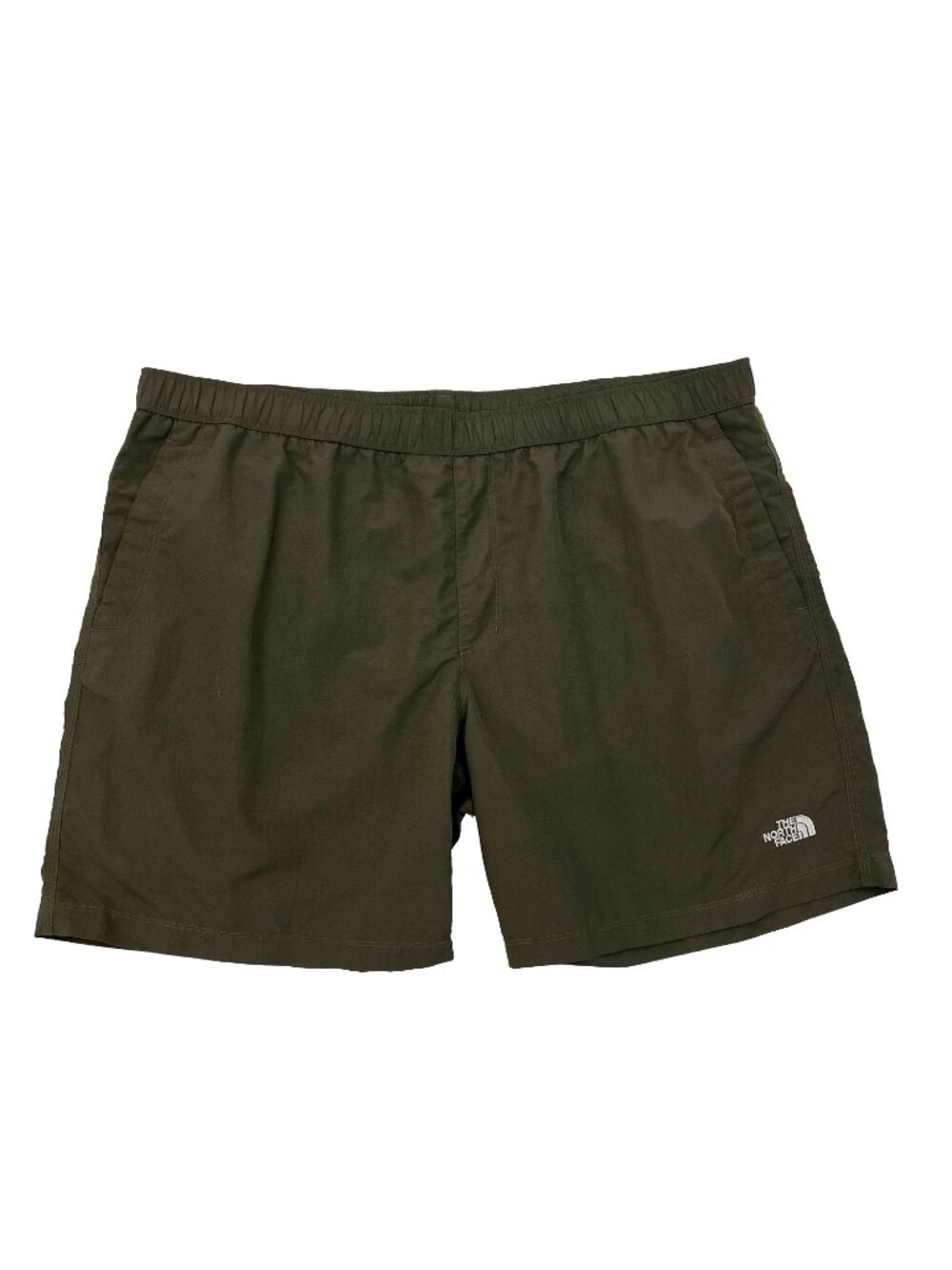 The North Face Olive Green Shorts Mesh Lined Mens XXL 2X 2XL
